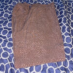 Thread + Supply Small Mauve Leopard Pants